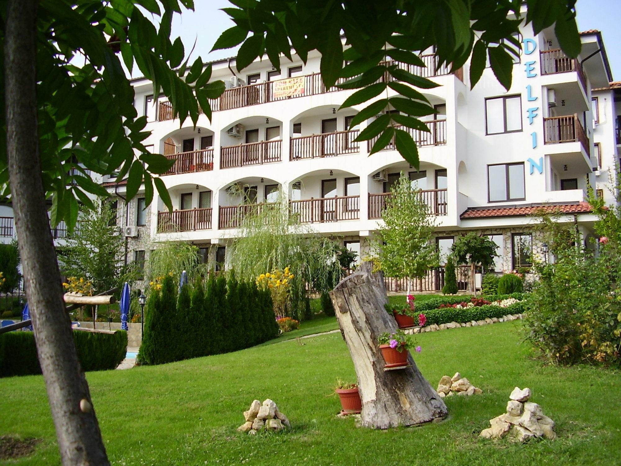 Delfin Apart Complex Sveti Vlas Exterior foto
