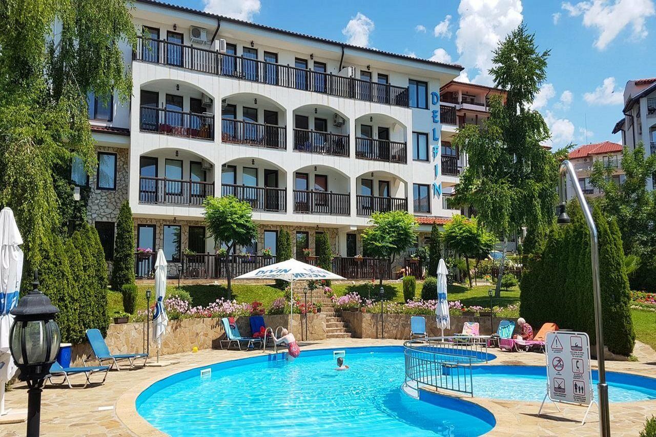 Delfin Apart Complex Sveti Vlas Exterior foto