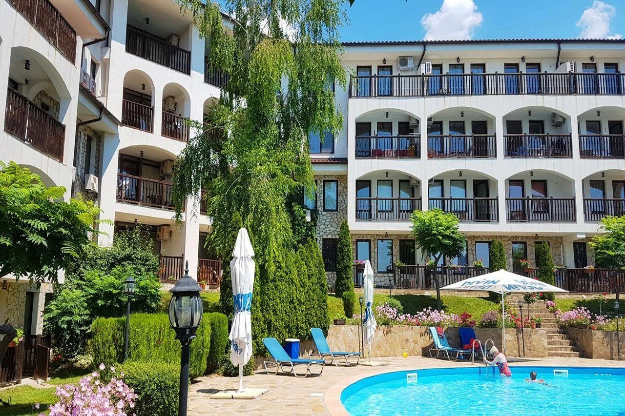 Delfin Apart Complex Sveti Vlas Exterior foto